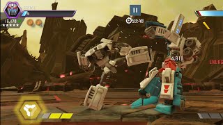 Prowl vs Ultra Magnus 👊 AM D76  TRANSFORMERS Forged to Fight [upl. by Ecnarepmet]