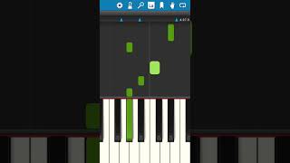 ultimopianetirallentatoslowpiano facile easy tutorial [upl. by Gustafsson940]