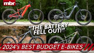 Best Budget Electric Mountain Bikes  Decathlon vs Giant vs Polygon vs Yamaha [upl. by Alessig]