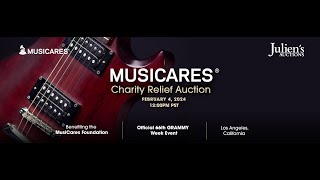 Juliens Auctions Presents MusiCares  Charity Relief Auction 2024  Live from the GRAMMY MUSEUM [upl. by Ikim82]