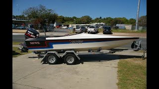 Natwell 21 Offshore race boat [upl. by Aenert]