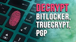 Forensic Disk Decryptor for Encrypted BitLocker TrueCrypt PGP Volumes [upl. by Triplett]