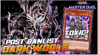 Bullying Meta Deck With Dark World Post Banlist ft Sillva  YuGiOh Master Duel [upl. by Mastic609]