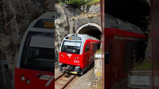 🚂 Der Be 44 der CJ taucht aus dem Tunnel Saulcy auf – eine Fahrt durch die malerischen Jurahügel 🌲 [upl. by Liva]