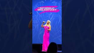 “Girl Crush” performance at Miss Kentucky 🤍✨ shorts [upl. by Bandeen]