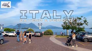 Baveno And Feriolo Beautiful Villages In Italy  4k Walking Tour [upl. by Alano]