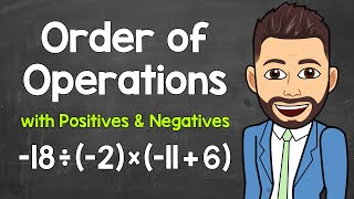 Order of Operations with Integers  Positives and Negatives  PEMDAS  Math with Mr J [upl. by Assirralc782]