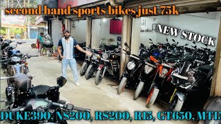 Second hand sports bike shop in kolkata  Duke R15 NS200 RC200 MT15 Royal enfield [upl. by Epps]