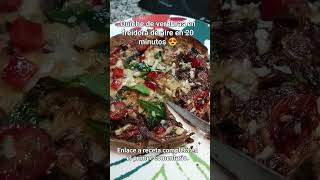 Crujiente y jugosa Quiche de verduras en Airfryer shorts shortsyoutube quiche quicherecipe [upl. by Ravahs]