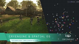 CRYENGINE Spatial OS implementation  TEASER [upl. by Maurits639]