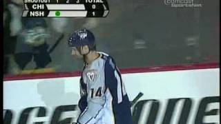 Radek Bonk NSH vs Patrick Lalime CHI Shootout January 13 2008 [upl. by Beatrice37]