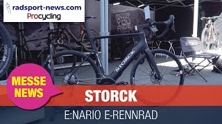 Eurobike 2019 Storck enario I E Rennrad [upl. by Ydnarb]