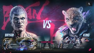 TEKKEN8 Bryan Furry Vs King  Ranked match [upl. by Lud]