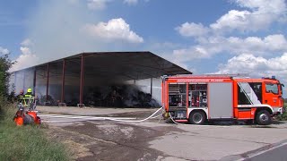 Großbrand an der Plauener Schöpsdrehe – Löscharbeiten dauern an [upl. by Aisemaj]