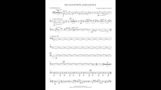 Incantation And Dance Contrabassoon part by John Barnes Chance [upl. by Rehttam]