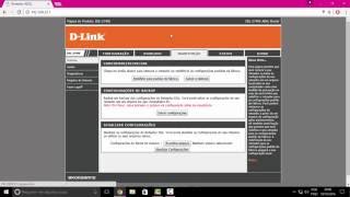 Configurar Modem Dlink 2740e para roteador com PPoe e dhcp [upl. by Lydell75]