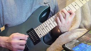 NXCRE amp The Villains  USURPER 1 minute guitar cover [upl. by Jacobine]