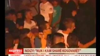 Noizy  Intervist Per Koncertin e Mbajtur ne Prishtine [upl. by Alyakam]