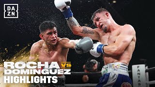 FIGHT HIGHLIGHTS  Alexis Rocha vs Santiago Dominguez [upl. by Sida]