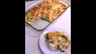 lasagnes poulet épinards ricotta pesto [upl. by Araccat]