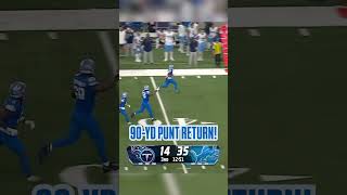 Raymond 90 YD PUNT RETURN TOUCHDOWN Lions 💥💥💥💥💥💥 [upl. by Herv188]