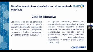 Incremento de matrícula en la Universidad Estatal a Distancia UNEDCosta Rica durante 20202022 [upl. by Merow]