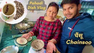 Chainsoo Recipe  चैंसू में एसा क्या डाल दिया 😋 Pahadi Food  Suyash Aswal [upl. by Ymer19]