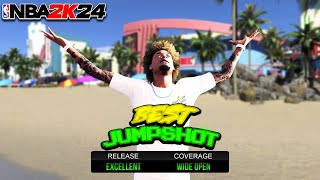 THIS IS MY ENDGAME JUMPSHOT IN NBA 2K24 FINAL JUMPSHOT VIDEO [upl. by Jasmine]