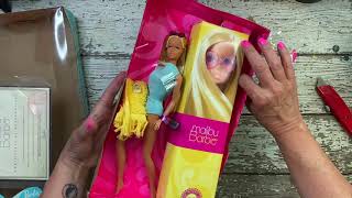 Mattels Iconic Malibu Barbie  Unboxing a Repro  My Childhood Favorite [upl. by Ynnij]