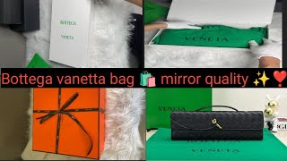 Bottega vanetta and Hermes bag unboxing 🤩💯LV bag mirror quality ✨❣️ [upl. by Lledal433]