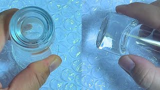 Relaxing Popping ASMR Triggers with plastic and glass [upl. by Ledba]