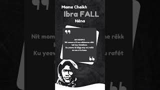 Mame Cheikh Ibrahima FALL nénabayefall mouride senegal [upl. by Ahsilak]