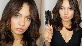 DIY Salon Quality Blowout AT HOME NO FLAT IRON [upl. by Oralee198]