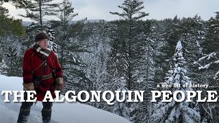 Exploring Winter Wonders in Algonquin Park  Wee Bit of History of the Algonquin People [upl. by Eentihw]