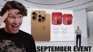 iPhone 16 Apple Event LAST Minute Leaks  Im Finally Excited [upl. by Aham]