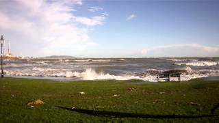 Sandymount Stormsurge 03Jan014 [upl. by Kari946]