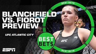 UFC Atlantic City Preview Blanchfield vs Fiorot  Luque vs Buckley  ESPN MMA [upl. by Sapphera172]