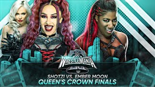 SHOTZI VS EMBER MOON  WWE 2K23  WRESTLEMANIA HIGHLIGHTS [upl. by Ennayelhsa]