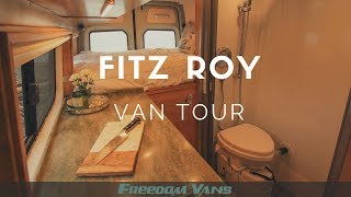 Sprinter Van Conversion With Bathroom TOUR [upl. by Yrovi]