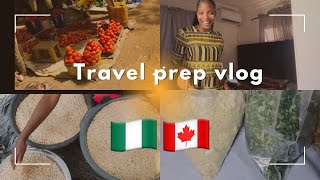 MOVING FROM NIGERIA TO CANADA TRAVEL PREP VLOGtravelprep travelvlogs nigeriatocanada [upl. by Ahsilac]