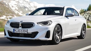 New BMW 2 Series 220i 2022  FIRST LOOK exterior amp interior Mineral White [upl. by Syhr934]