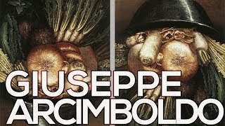 Giuseppe Arcimboldo A collection of 70 works HD [upl. by Enitsenre777]