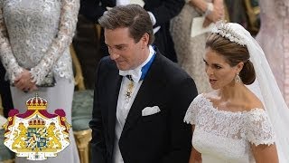 Prinsessan Madeleine och herr Christopher ONeills bröllop  höjdpunkterna [upl. by Naut]