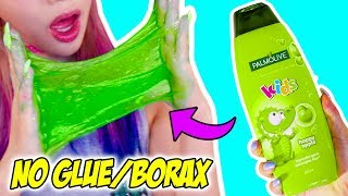 1 INGREDIENT SLIME That Actually Works No Glue No Borax Learn How To Make The Best 5 DIY Recipies [upl. by Derayne]