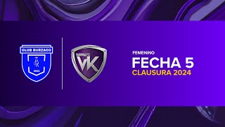 Valkirias v Club Burzaco  2° Femenino  Fecha  Clausura 2024 [upl. by Aoket]