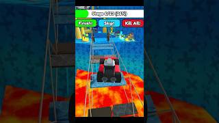 lucky kart obby moment 💀 shorts roblox Roblox Obby [upl. by Annahsar]