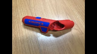 Reviewหยาบๆ คีมปลอกสายไฟ Knipex Ergo Stripทดลองใช้งาน Thai [upl. by Mcgregor]