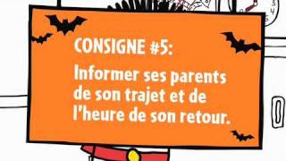 Web épisode 5 de Léon  Les consignes de sécurité pour lHalloween [upl. by Atsyrt]