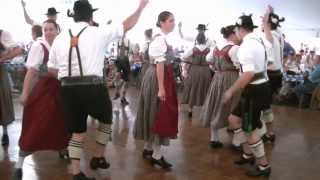 German couples dance at Oktoberfest in Cleveland [upl. by Alac]