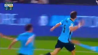 Manuel Ugarte Goal 9011 Uruguay vs Colombia 32 All Goals Results And Extended Highlights [upl. by Yelyak484]